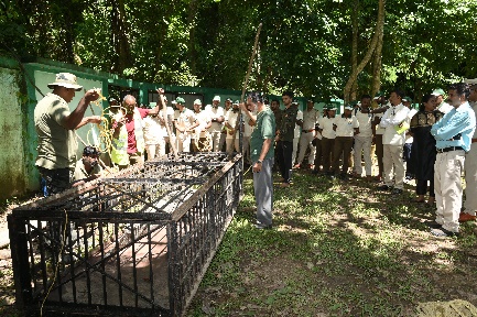 Crocodile Rescue and Handling Workshop Held at Chidiyatapu