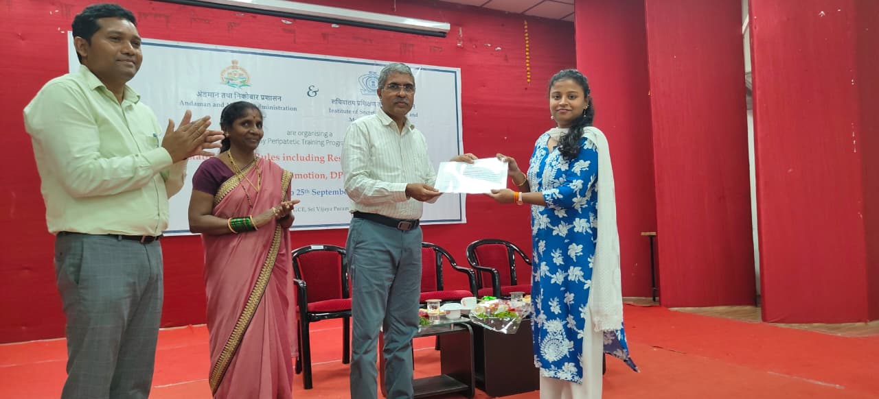 Five-Day Training Programme on Service Rules Concludes at TGCE