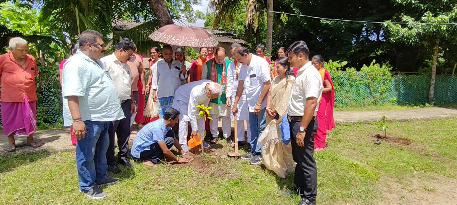 BJP National Secretary Jai Prakash Visits Swaraj Dweep