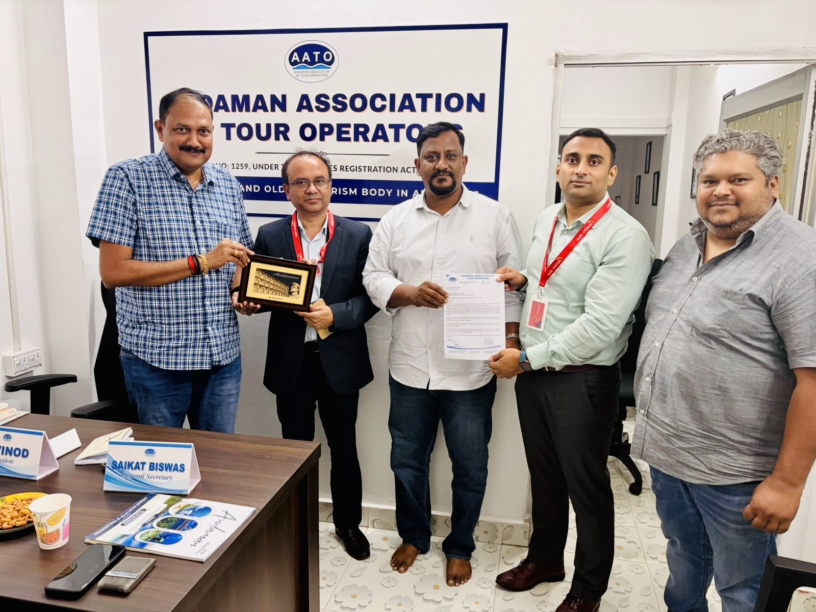 AATO Holds Meeting with Air India Officials to Strengthen Air Connectivity to Andaman