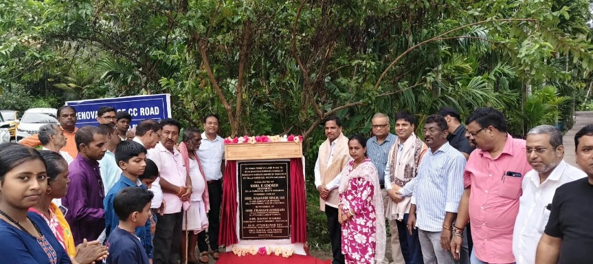 CC Road Inaugurated at Wandoor Ward No. 3