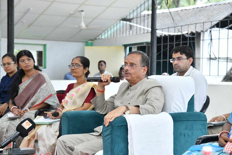 Lt. Governor Dinesh Sharma Visits Shaheed Dweep, Reviews Development and Public Issues
